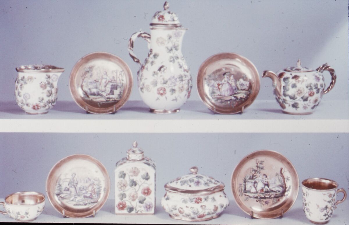 Tea caddy (part of a service), Nymphenburg Porcelain Manufactory (German, 1747–present), Hard-paste porcelain, German, Nymphenburg 