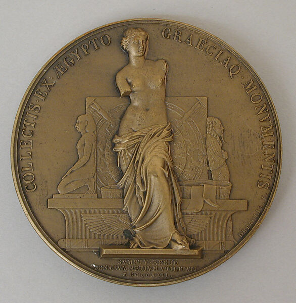 Louis XVIII, (1755–1824), King of France, (1814–24), Medalist (obverse): Bertrand Andrieu (French, Bordeaux 1761–1822 Paris), Bronze, French, Paris