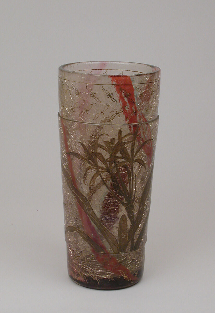 Vase, François Eugène Rousseau (French, 1827–1891), Glass, French