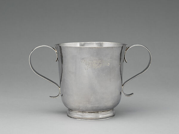 Two-Handled Cup, John Dixwell (1680/81–1725), Silver, American 