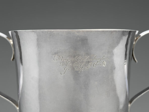 Two-Handled Cup, John Dixwell (1680/81–1725), Silver, American