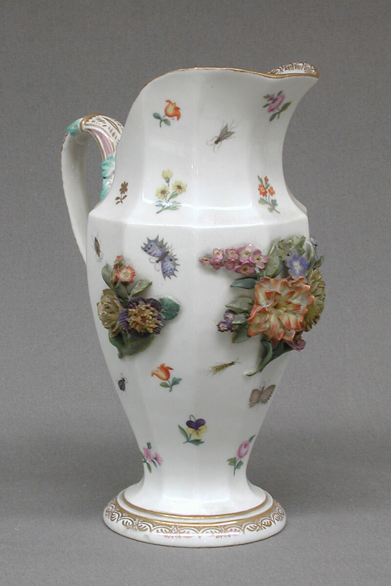 Creamer, Hard-paste porcelain, German 