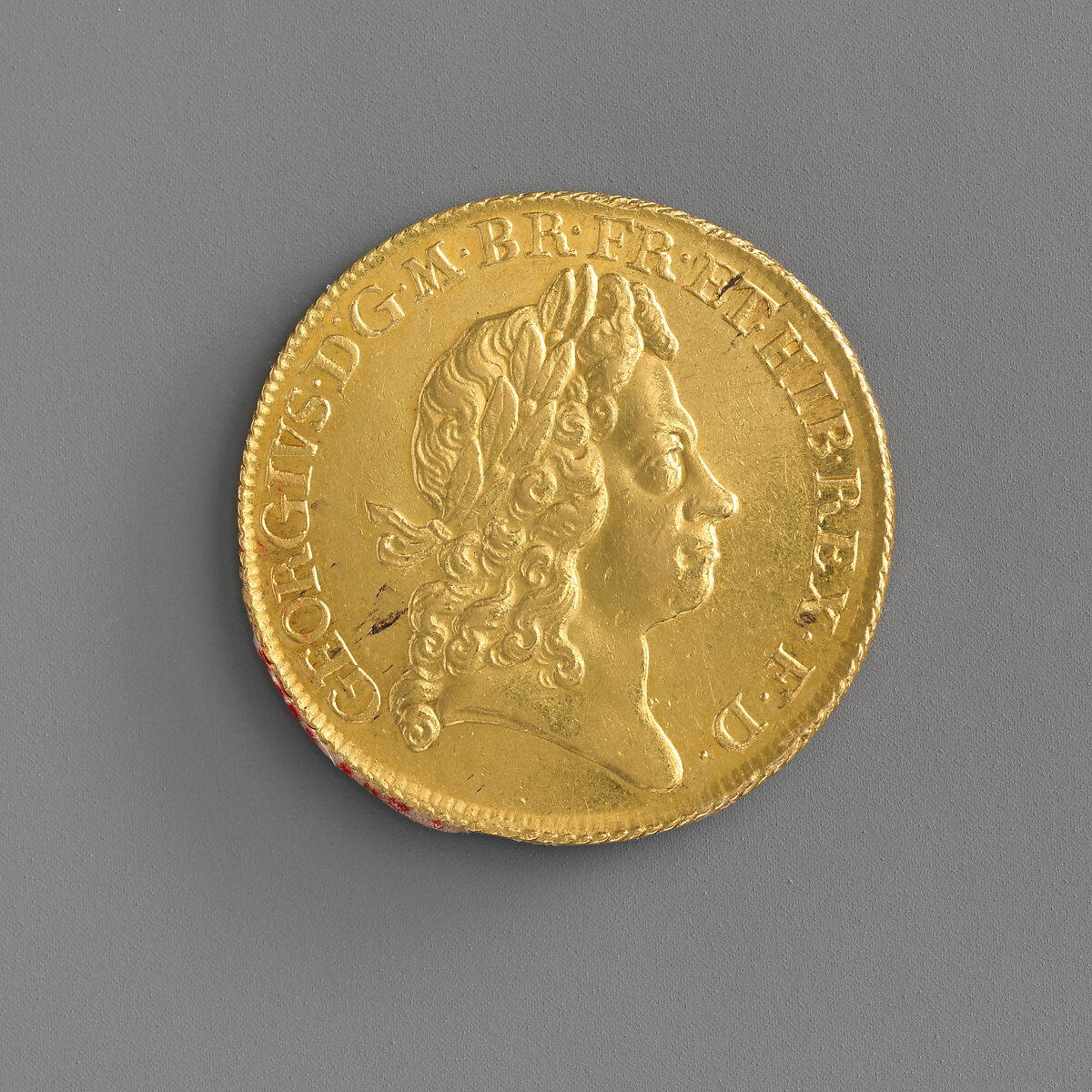 Two guineas coin of George I, Medalist: John Croker (British, 1670–1741), Gold, British 