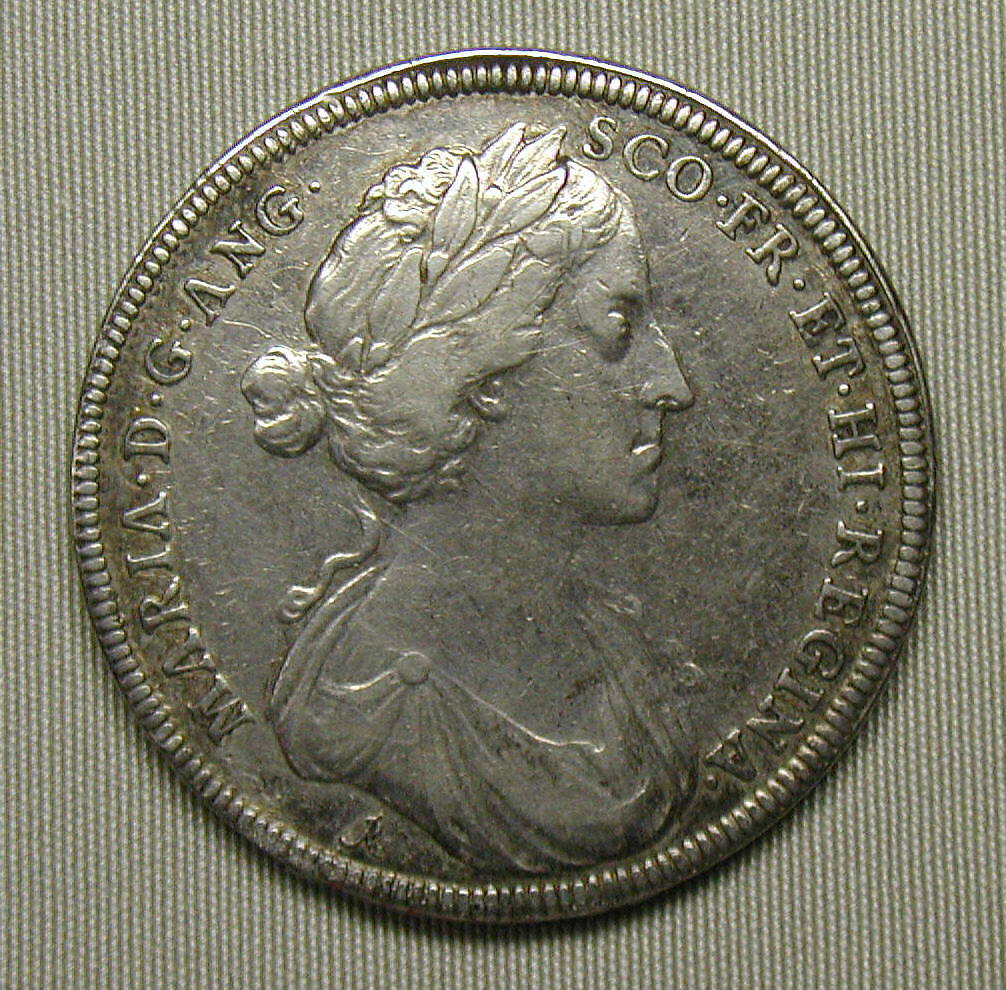 Mary of Modena, Medalist: John Roettier (Flemish, Antwerp 1631–1703 London, active England 1670–98), Silver, British 