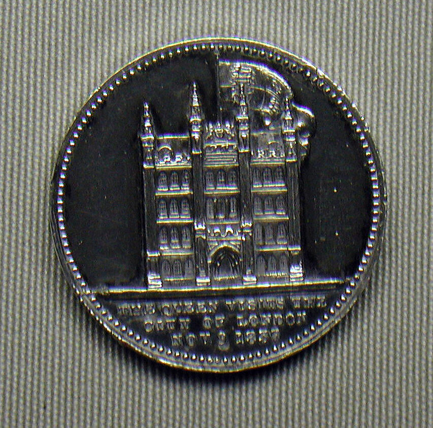 Queen Victoria's Visit to the Corporation of London, Medalist: William Wyon (British, Birmingham 1795–1851 Brighton), Silver, British