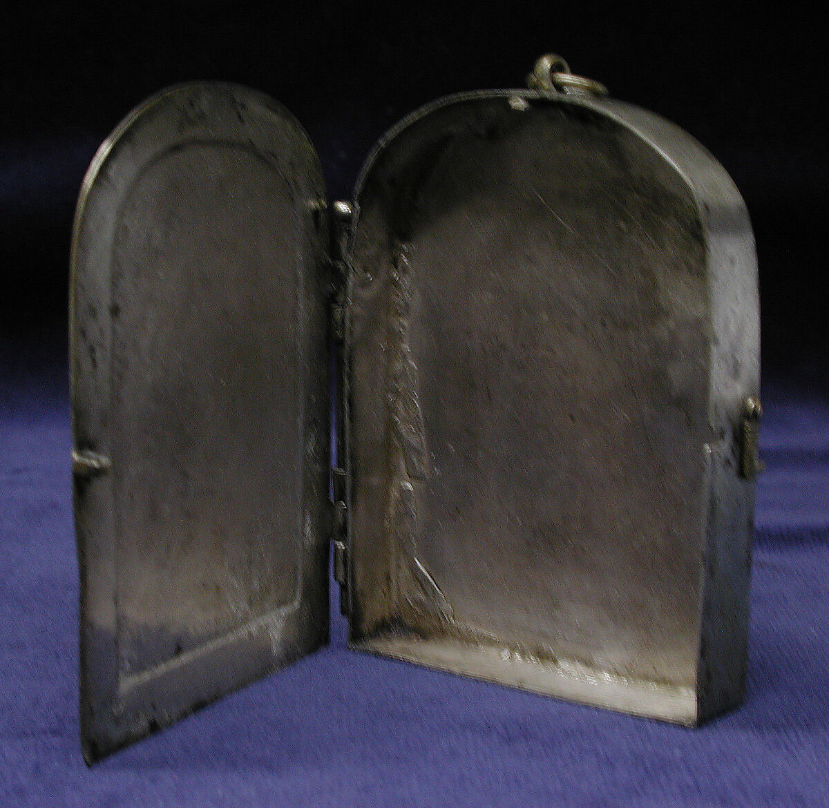 Sacrament box, Silver, niello, gilt, Russian