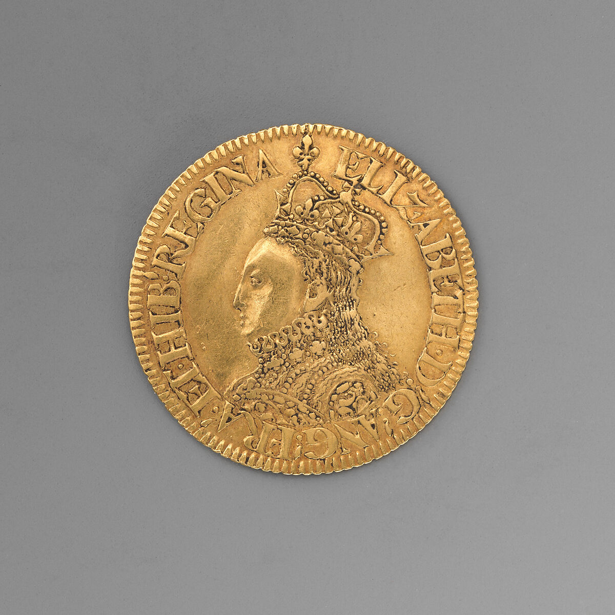 Half pound of Elizabeth I, Gold, British 