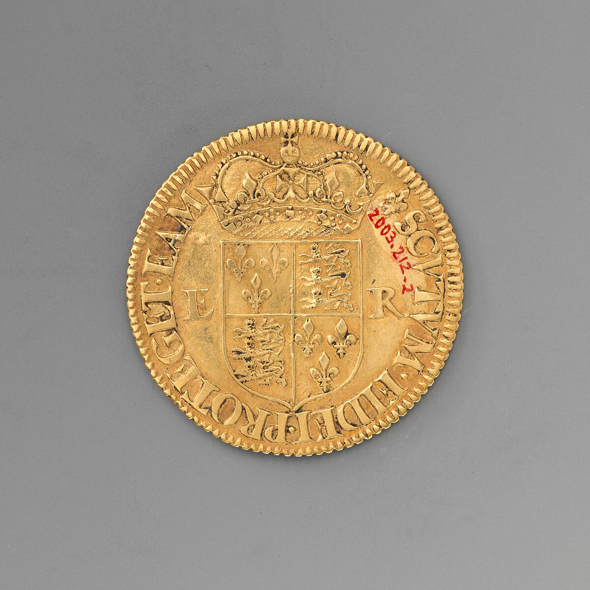 Half pound of Elizabeth I, Gold, British