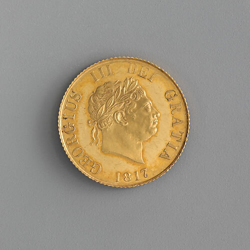 Proof half sovereign of George III