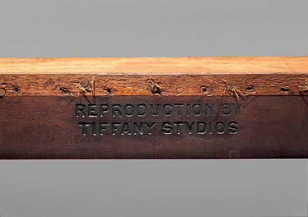 Chippendale style side chair, Tiffany Studios (1902–32), Mahogany, American