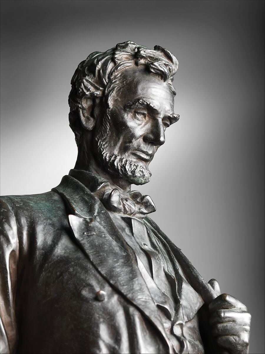 Abraham Lincoln: The Man (Standing Lincoln), Augustus Saint-Gaudens (American, Dublin 1848–1907 Cornish, New Hampshire), Bronze, American