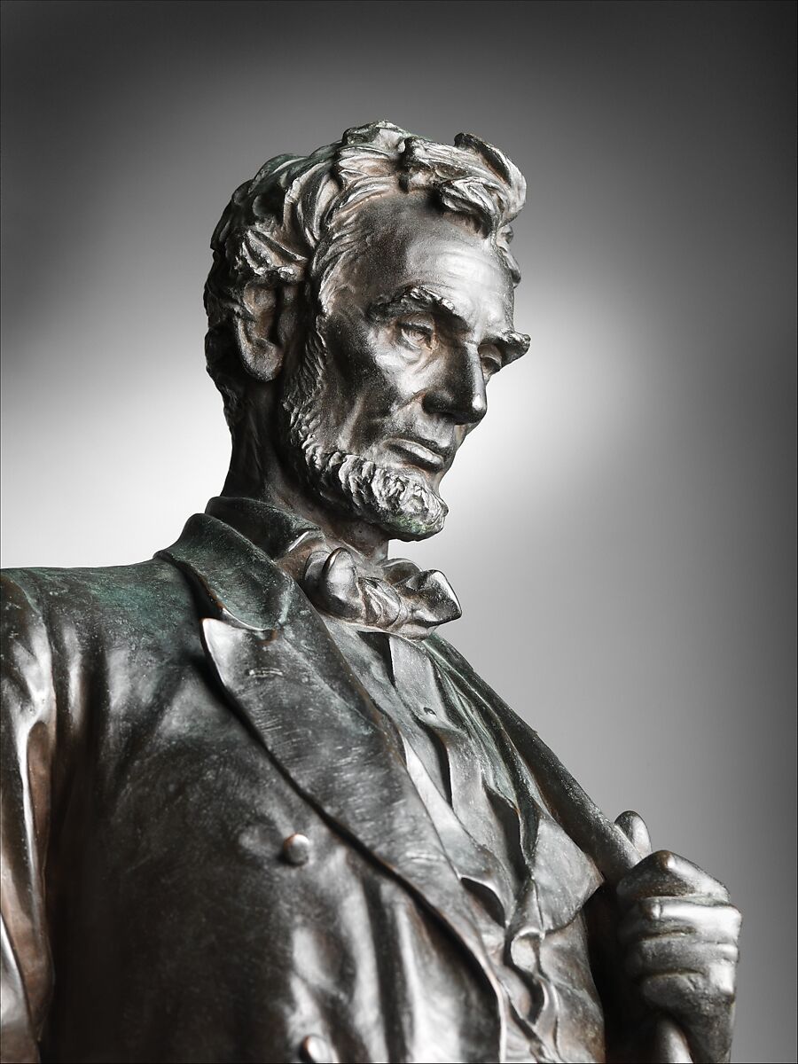 Abraham Lincoln: The Man (Standing Lincoln), Augustus Saint-Gaudens (American, Dublin 1848–1907 Cornish, New Hampshire), Bronze, American