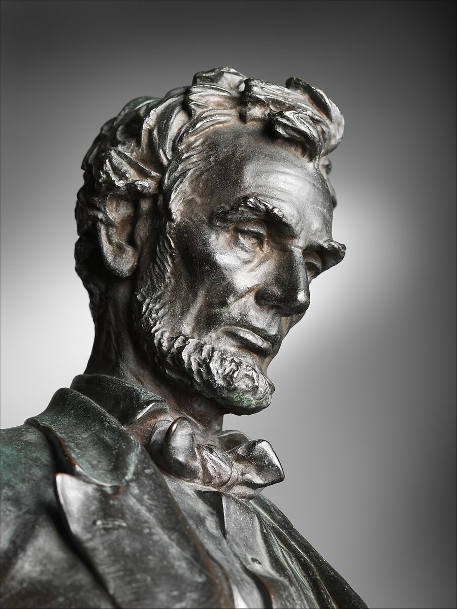 Abraham Lincoln: The Man (Standing Lincoln), Augustus Saint-Gaudens (American, Dublin 1848–1907 Cornish, New Hampshire), Bronze, American