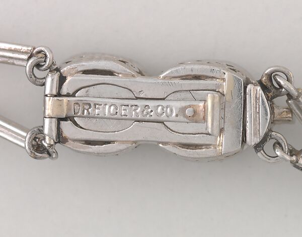 Necklace, Dreicer &amp; Co. (American, New York, 1868–1927), Diamonds, natural pearls, and platinum, American