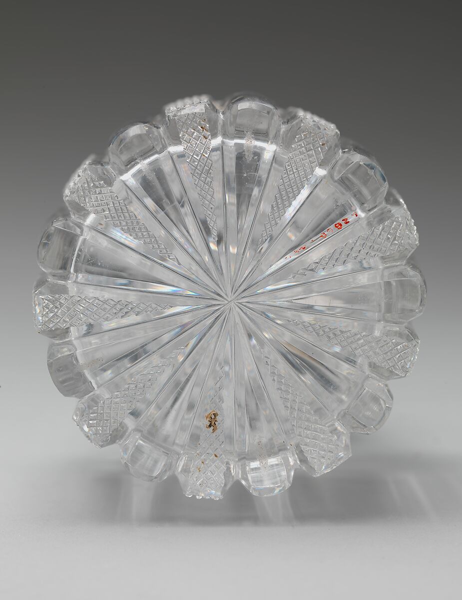 Decanter, Apsley Pellatt, Cut glass, American