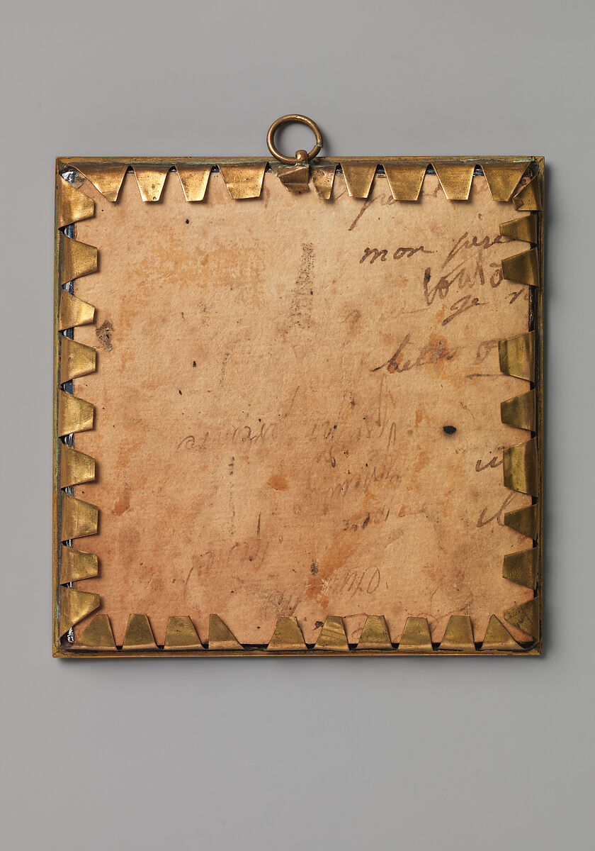 Self Portrait, Unknown Artist, Watercolor on ivory