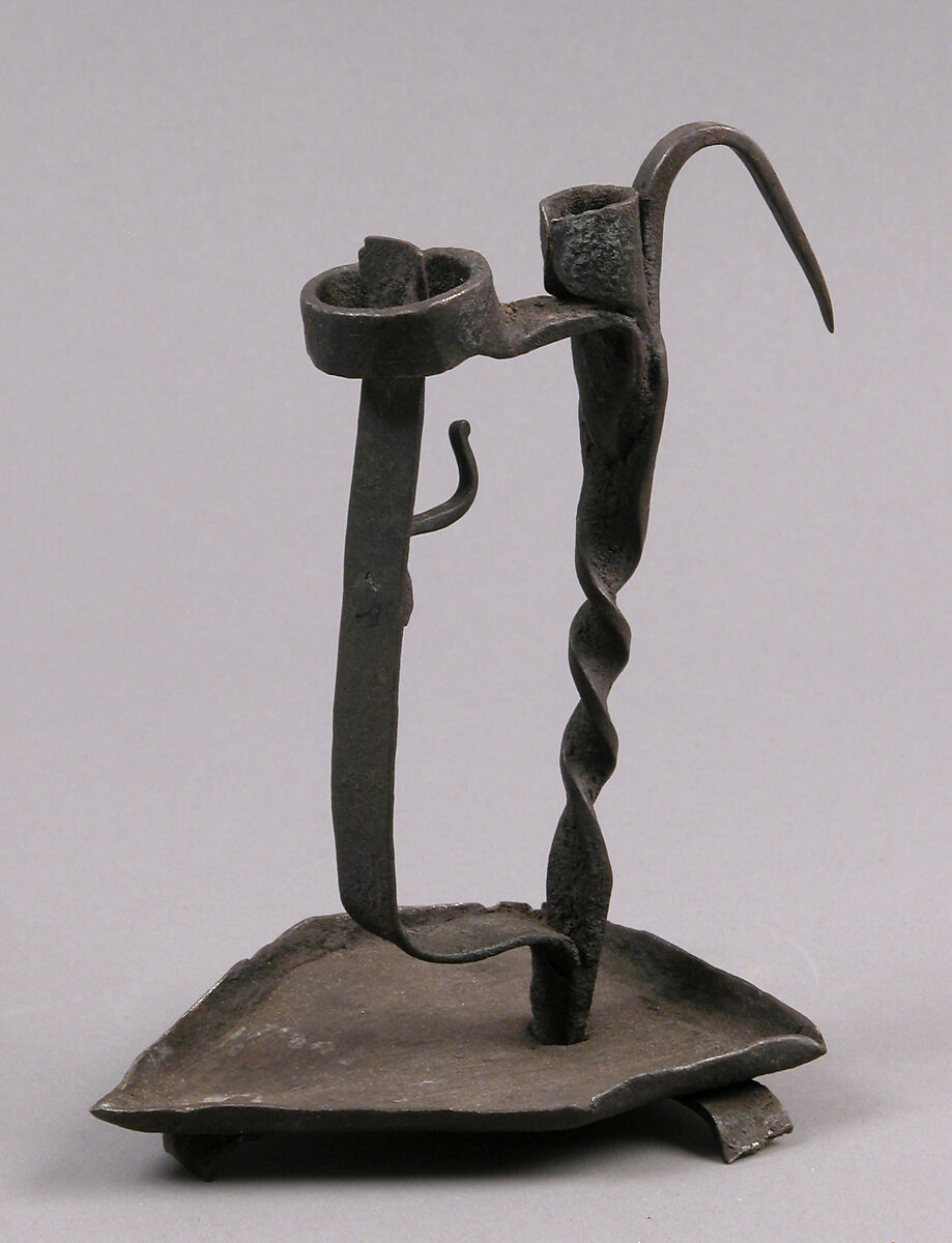 Candlestick, Iron, Spanish 
