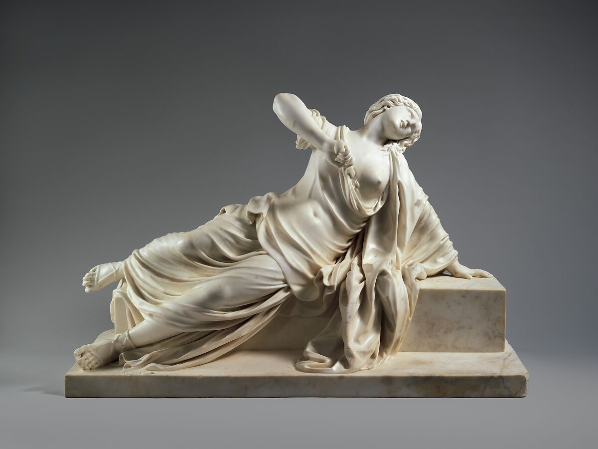 Lucretia, Philippe Bertrand (French, 1663–1724), Marble, French, probably Paris