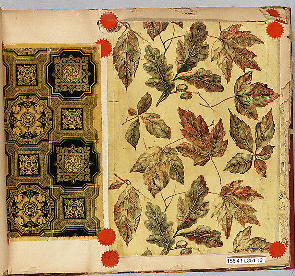 Textile Sample Book, Assembled by Louis Long, American