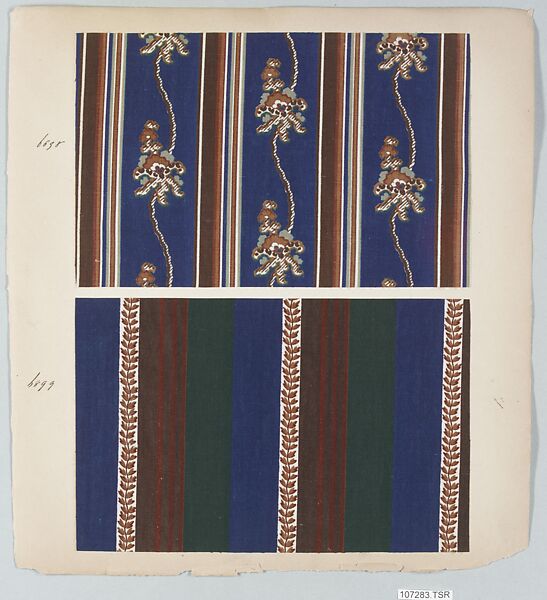 Textile Sample Book, British