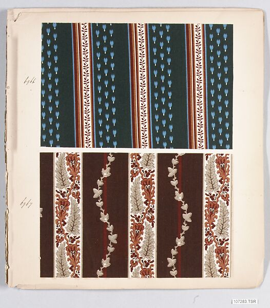 Textile Sample Book, British