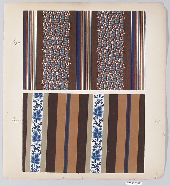 Textile Sample Book, British
