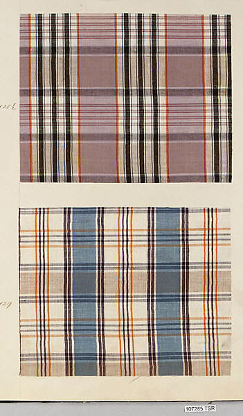 Textile Sample Book, British