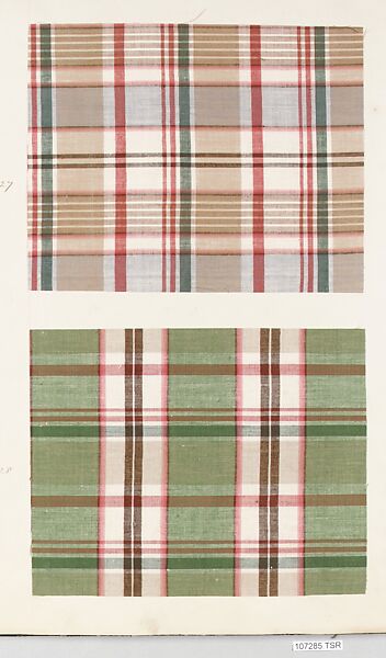 Textile Sample Book, British