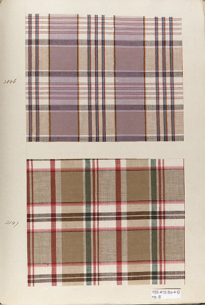 Textile Sample Book, British 