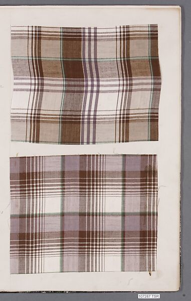 Textile Sample Book, British