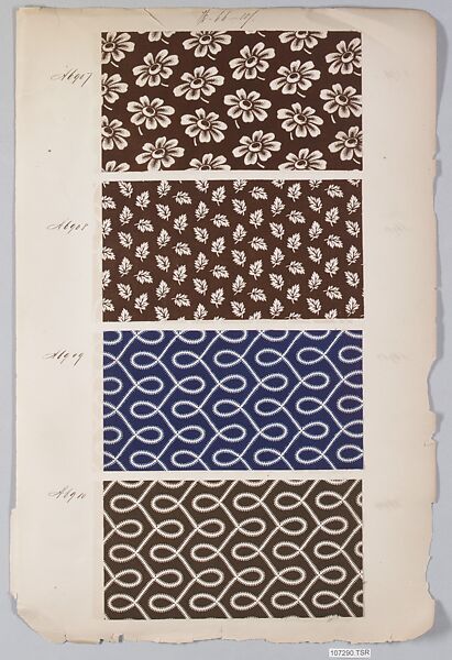 Textile Sample Book, British 