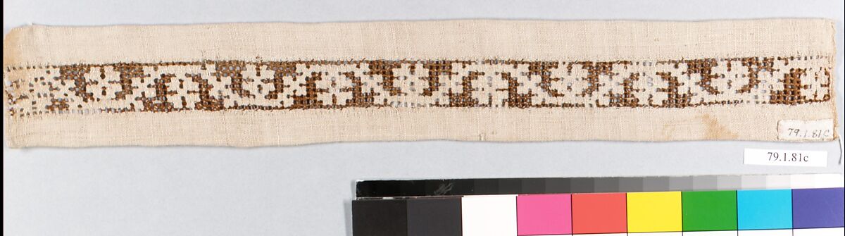 Strip, Linen, drawnwork, Italian