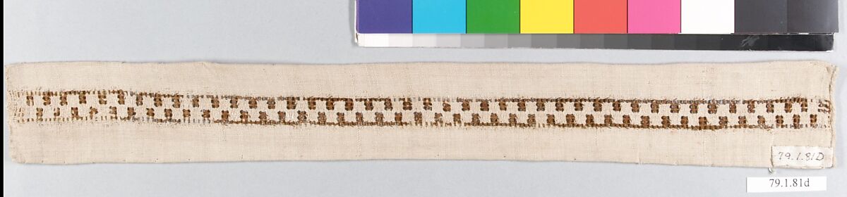 Strip, Linen, drawnwork, Italian