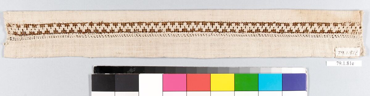 Strip, Linen, drawnwork, Italian