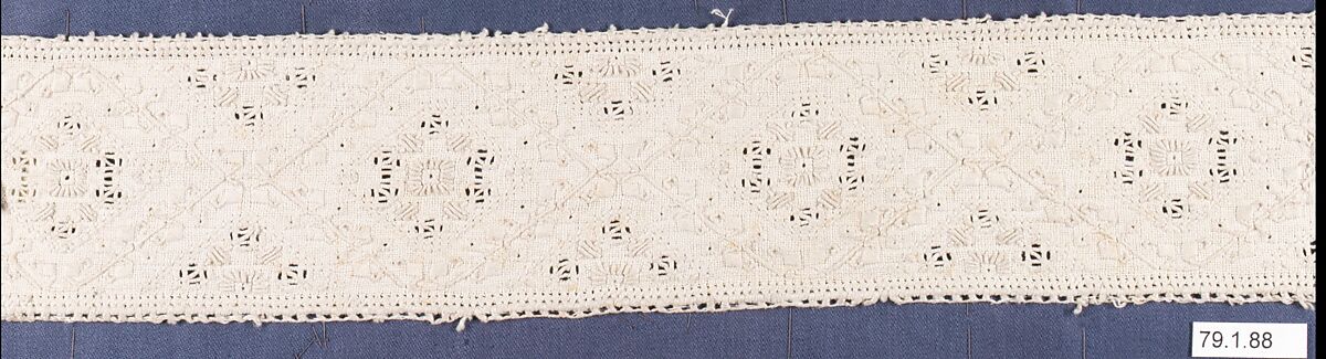 Band, Cutwork, Italian