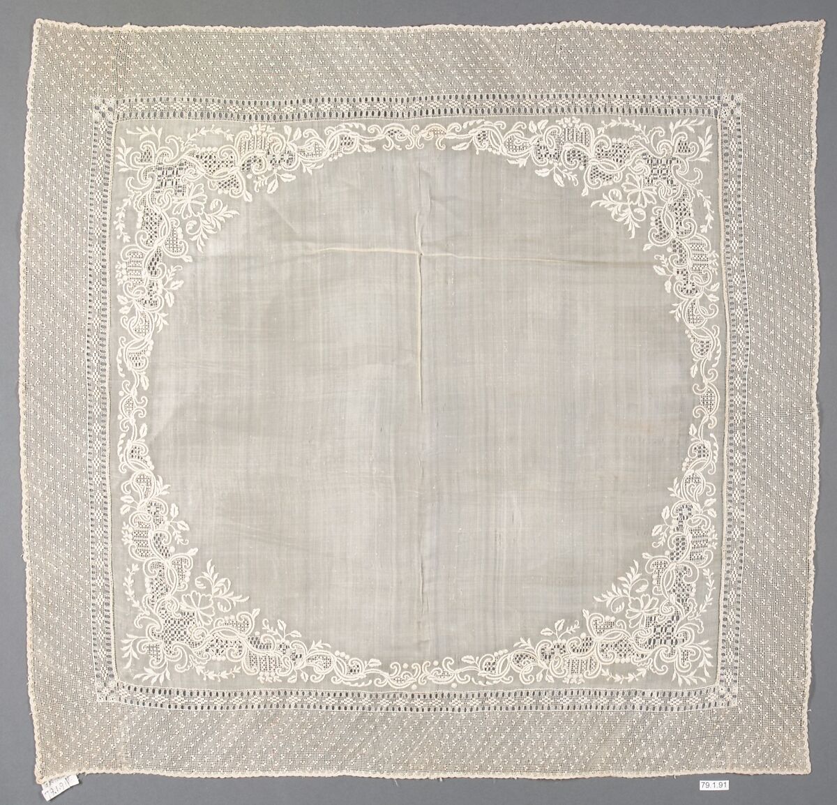 Handkerchief, Pineapple fiber, Philippine, Manila