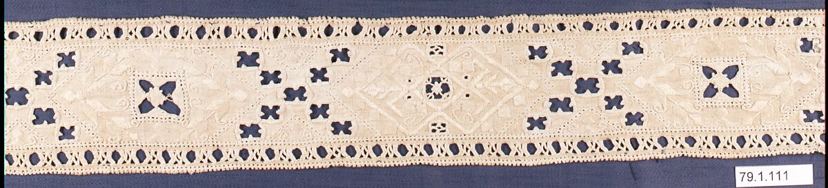 Strip, Cutwork, Italian