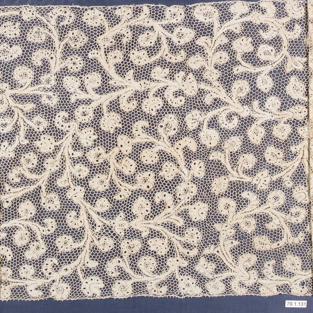 Piece, Bobbin lace, Milanese lace, Flemish