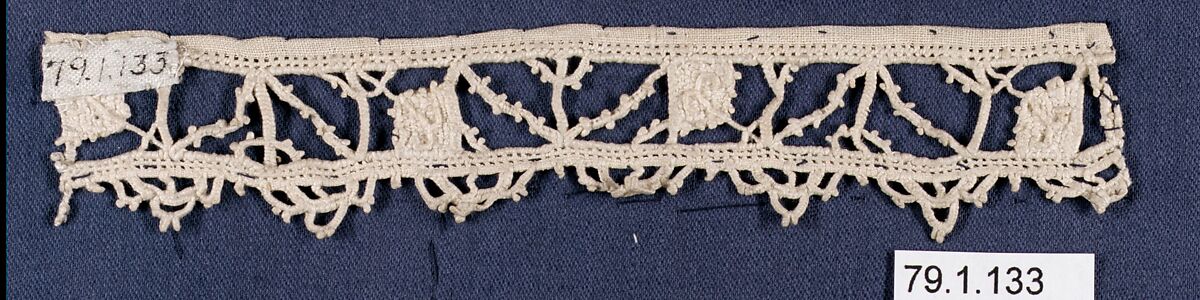 Strip, Needle lace, Italian