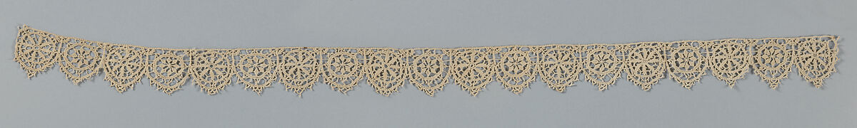 Edging, Needle lace, Italian or French 