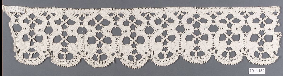 Fragment, Bobbin lace, Italian