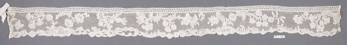 Strip, Bobbin lace, Point d'Angleterre, Flemish 