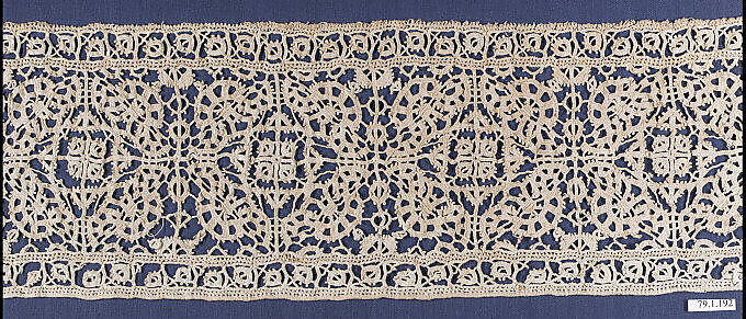 Insertion, Needle lace, Italian 