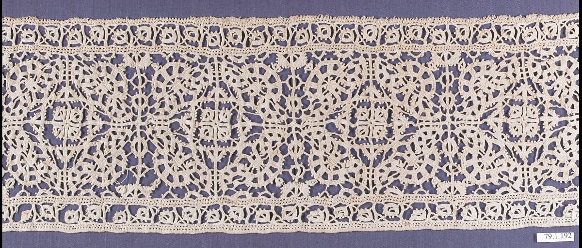 Insertion, Needle lace, Italian