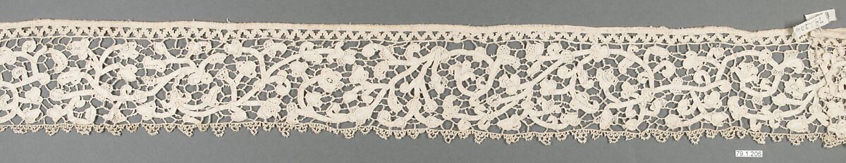 Strip, Bobbin lace, German 