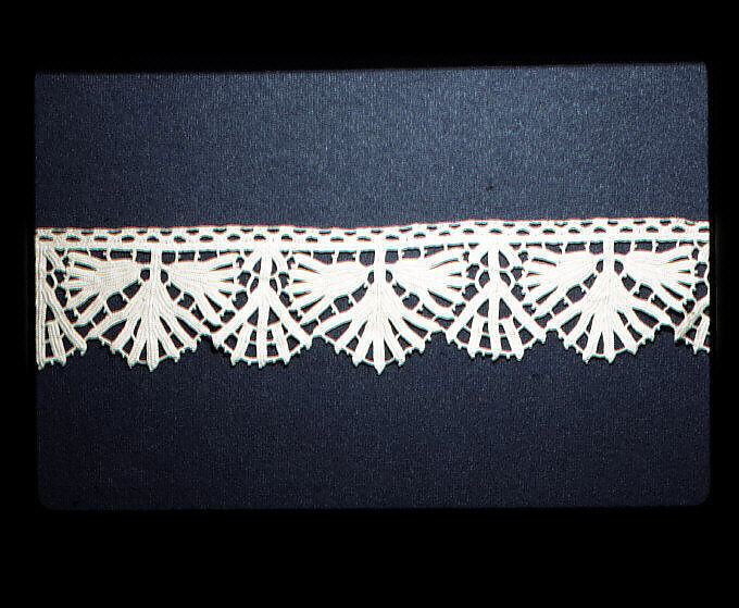 Strip, Needle lace, punto in aria, Italian 