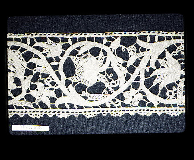Strip, Needle lace, punto in aria, Italian
