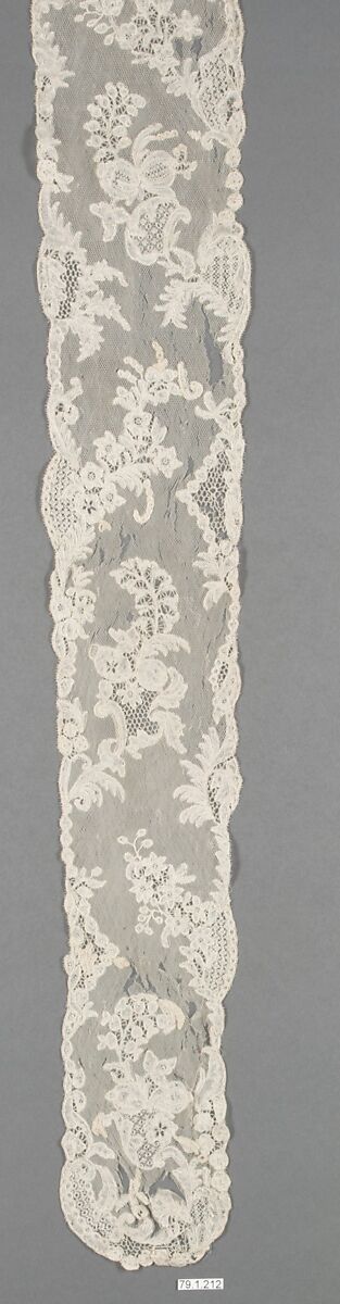 Lappet, Bobbin lace, point d'Angleterre, Flemish