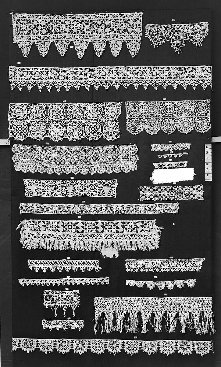 Fragment, Needle lace, Italian