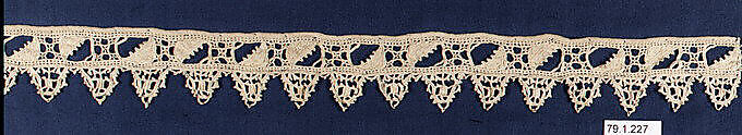 Strip, Needle lace, reticello, punto in aria, Italian 